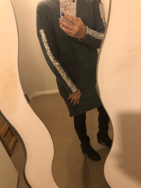Sequin jumper