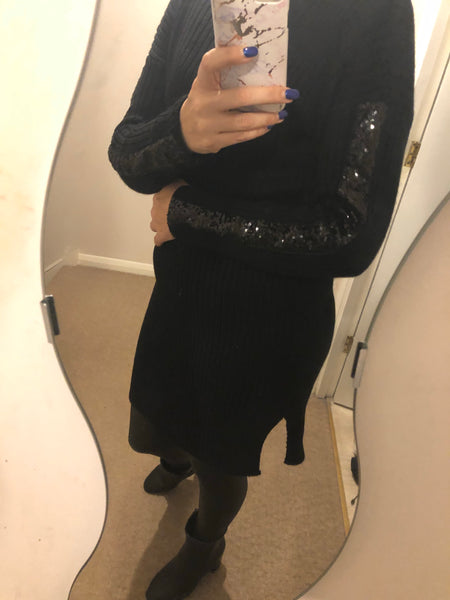 Sequin jumper