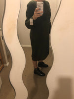 Knitted jumper dress