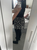Daisy chiffon hem top