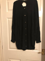Double pocket round neck jumper